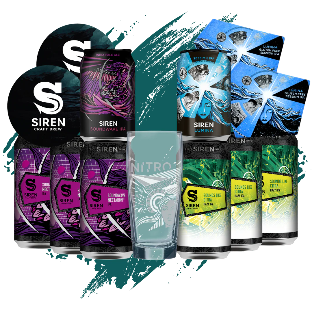 Siren Craft Brew Beer and Glass Bundle #2